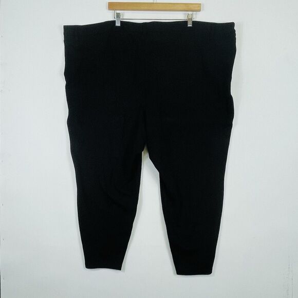 Studio by Torrid Black Ponte Knit Stretch Career Pants Trousers Womens 30 Plus - Picture 5 of 7